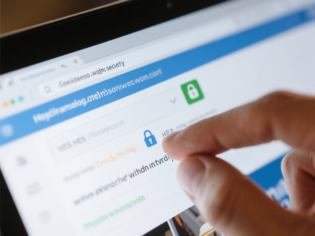 确认网址安全：在浏览器中输入网址后，检查地址栏是否