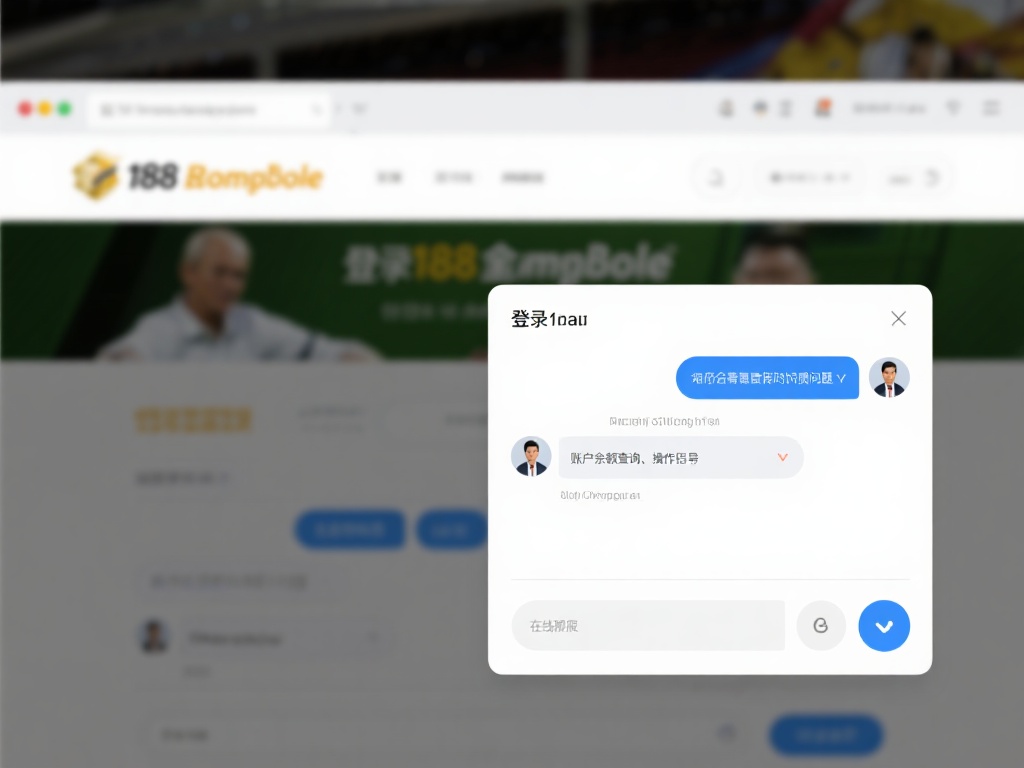 官网内置聊天工具
登录188金宝搏官方网站后，通